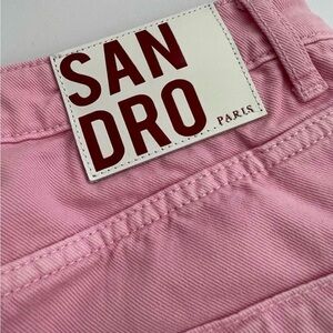 Sandro Women Pink Jeans